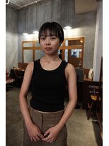 ノフ(knof)&nbsp;コンパクトショート×丸みショート×ハイライトカラー