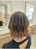 《HAIRZ 》一原☆ハイライト、フリンジカラー！