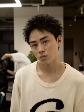 レグノバイグランツ 天神大名店(REGNO by GLANZ) スパイキーショート/メンズヘア/メンズパーマ/眉毛/天神/大名