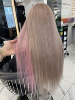 ラピス 渋谷本店(Lapis) インナーカラー/シールエクステ/髪質改善/ホワイトピンク