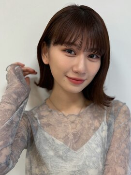 アローラ 三軒茶屋(Allora) 小顔ワンレンくびれボブぱっつん前髪20代30代40代50代