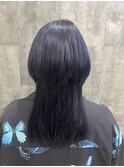 ブルーパープル×クラゲカット