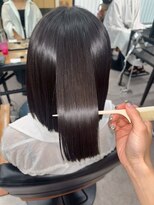 ネオリーブ クーロ(Neolive curro)&nbsp;小顔タッセルボブ×美髪髪質改善[ボブ/縮毛矯正/横浜韓国]