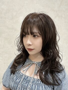 ヘアデザイン ファブロ(hair design FABRO.) レイヤーカット×ナチュラルブラウン