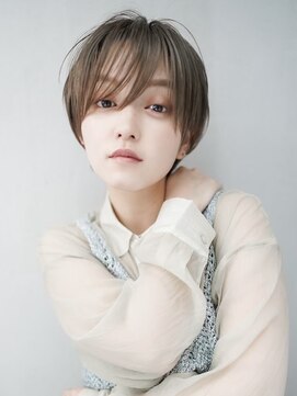 ギークス(GEEKS) 【GEEKS渋谷】アッシュグレージュ/小顔/クールショート/20代30代