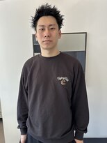 アンフェインド02(UNFEIGNED 02)&nbsp;ツイストパーマ/MEN’S HAIR/波巻ツイストスパイラル/伏見/栄