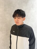 メンズサロン ルーブ 新潟(メンズサロンLOOB)&nbsp;メンズツーブロックメンズパーマシャドウパーマ波巻き