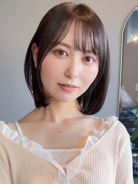 ブロック ふじみ野店(BLOC) 綺麗めボブ/ナチュラル艶カラー