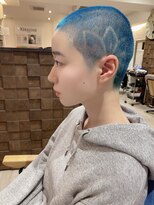 ミモザワークス(Mimosa Works) ミヤザキスタイル 20代30代40代 黒髪刈り上げハンサ ムショート