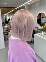 ブローチ(brooch)&nbsp;ミルクティーベージュ　ブリーチ2回　静岡　草薙