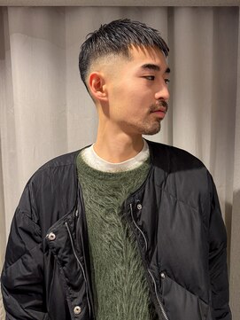 パーク(PARK) メンズクロップスキンフェードバズビジネススタイル