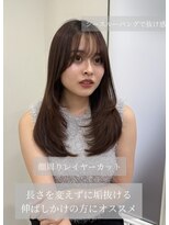 ユーフォリア 銀座(Euphoria)&nbsp;藤本指名◎レイヤーカット　イルミナカラー　髪質改善　銀座