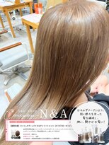 エヌアンドエー 草加店(N&A)&nbsp;カット＋カラー＋BYKARTEトリートメント 明るめ春カラー