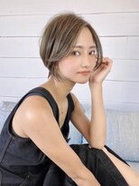 アトレ 辻堂店(attrait) 湘南スタイル/大人ショート/ハイライト/グレージュ/