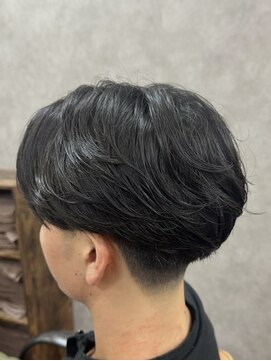 メンズ美容室 タカミ フェザーパーマ