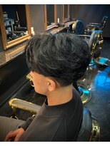 キングスマントーキョー カットクラブ 中野(KINGSMAN TOKYO CUTCLUB)&nbsp;ニュアンスパーマ/ツイストスパイラル/フェード[中野/MEN'S]