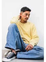 ブロートーキョーバーバーショップ 神田2nd(Bro Tokyo BARBERSHOP)&nbsp;ゆるめツイストスパイラルパーマ
