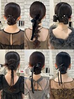 スイ(sui)&nbsp;お呼ばれ名古屋ヘアセット／人気なタイトカチモリ6選！