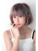 【salon de MiLK 原宿】外国人風スモーキーラベンダー。BOB