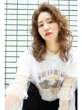 アンド アノン(and anon) ランダミックパーマ