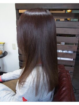 ネスト ヘアーデザイン(NEST hair design) 【NEST 札幌】ミディアムロングのワンレングス