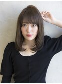 「The C by afloat」お手入れ簡単 大人の内巻きヘア小顔カット