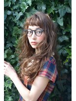 ポリフィッシュ(POLIFISH)&nbsp;【ｐｏｌｉｆｉｓｈ　外門】シースルーバング×抜け感パーマ