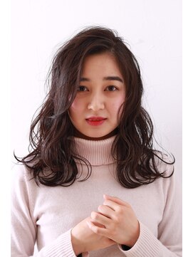 アッシュ 田無店(Ash) ラフウェーブロング