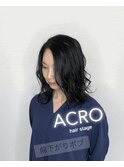 前下がりボブ