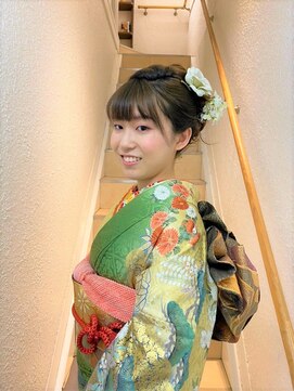 矢島美容室 荻窪店 成人式当日料金【ヘアメイク着付け】44000円