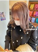 ニュアンス可愛い　ミルク多めのミルクティー
