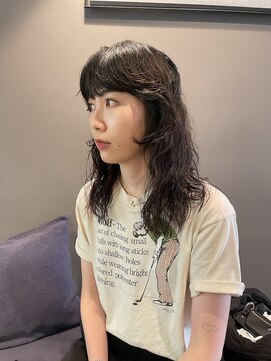 ネロ ヘアサロン 渋谷(NERO HAIR SALON) 【まどか】クレイロ風レイヤーパーマ