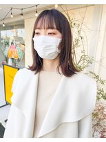 フルール(hair place Fleur)&nbsp;外はねロブスタイル