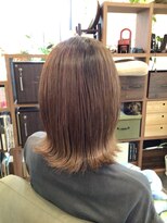 ハナヘアーアンドコー(hana hair&co.)&nbsp;ロブスタイル