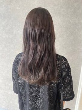 オブジェ シエル(obje't ciel) 【obje't ciel】ロング×アッシュベージュ【暮石 唯】