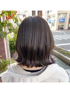 ボアップ(boappu) #暗めブラウン#髪質改善#外ハネ