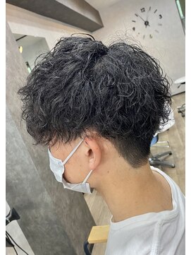 ユナイテッドヘアー(UNITED HAIR) 王道ツーブロックツイストスパイラルパーマ☆