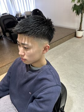 ロム(Rom.) スキンフェード/ベリーショート/加藤聖也