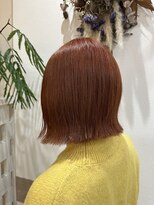 フゥカ 類家店(fuka) 【春夏style☆】タッセルボブ × orange brown