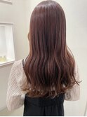 【岡町/艶カラー】ラベンダーグレージュ