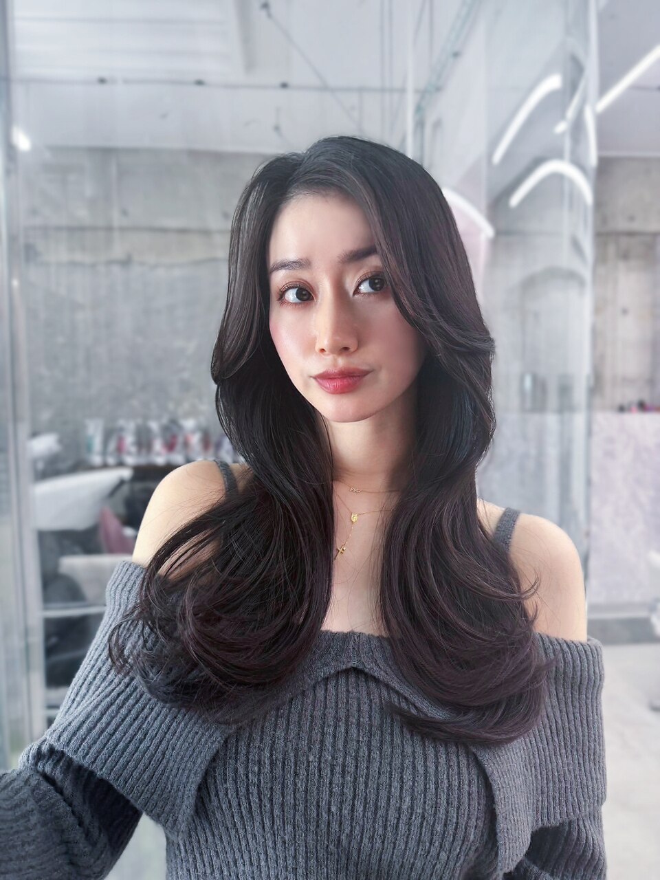 上品なくびれヘアで理想の女性像へ/髪質改善/骨格ヘア/似合わせ