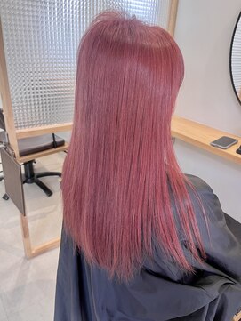 レンク(LENC) ブリーチカラー ピンクカラー