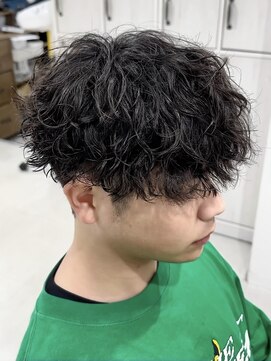 ネイロ 錦糸町(NeiRo) 波巻きスパイラルパーマツイストスパイラルパーマメンズマッシュ