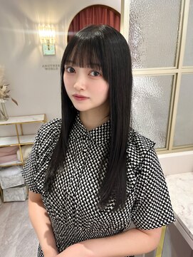 バレット 表参道(VALETTE) 盛れる前髪カット/グレージュ/ケラチントリートメント