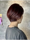 大人ショートボブ