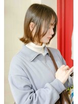 ルーシー ヘアデザインワークス(Lucy Hair Design Works)&nbsp;サロンワーク×外ハネウルフ