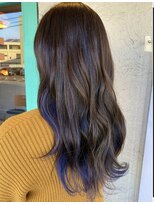 シーン(SCENE) インナカラー/ブリーチカラー/ダブルカラー/ロング/セミロング