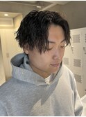 ツイストスパイラルパーマツイスパ波巻きスパイラルパーマ波巻き