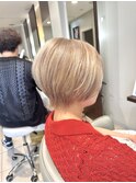 シアーベージュショート