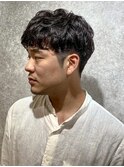 サーフカール/スパイキーショート/ブルーブラック/本八幡